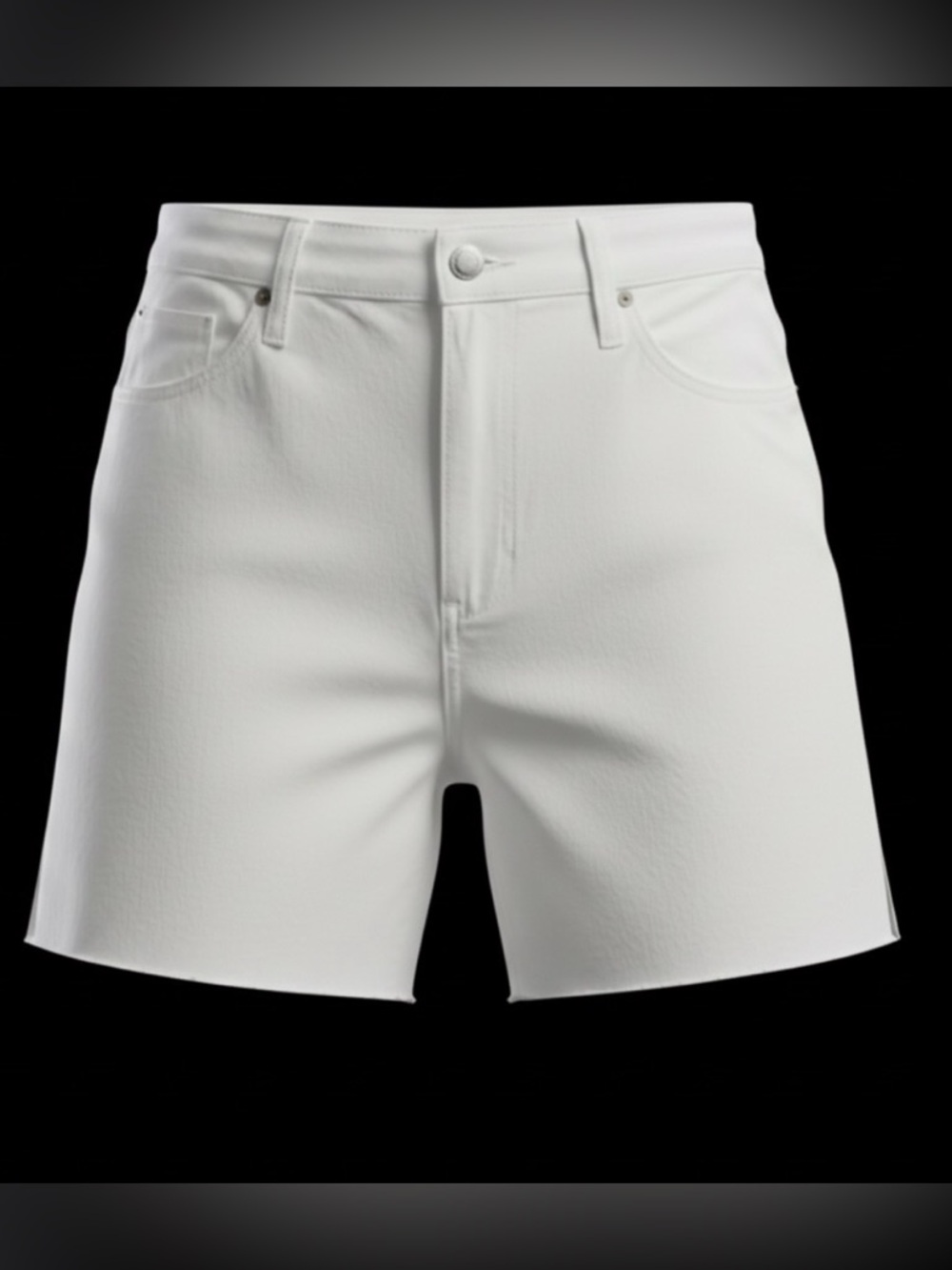Blank NYC Off-White Jean Shorts
